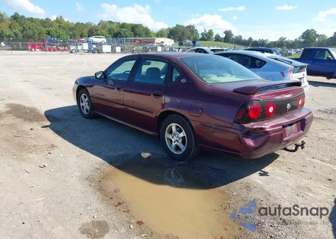 2004 Chevrolet Impala Ls из США, поврежденный, VIN 2G1WH52K449422890